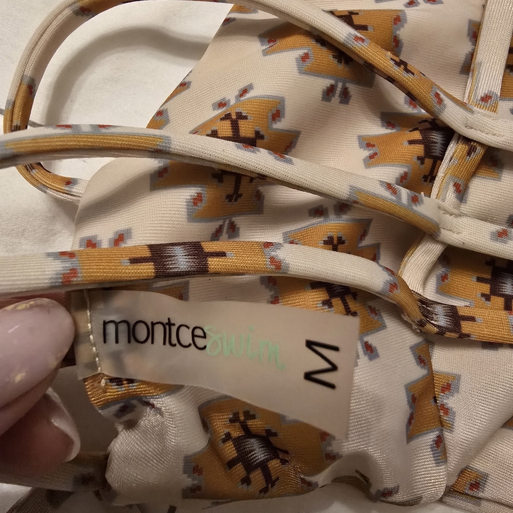 Montce Swim Bikini Set Aztec pattern - Picture 3 of 4